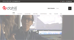 Desktop Screenshot of dahillcareers.com
